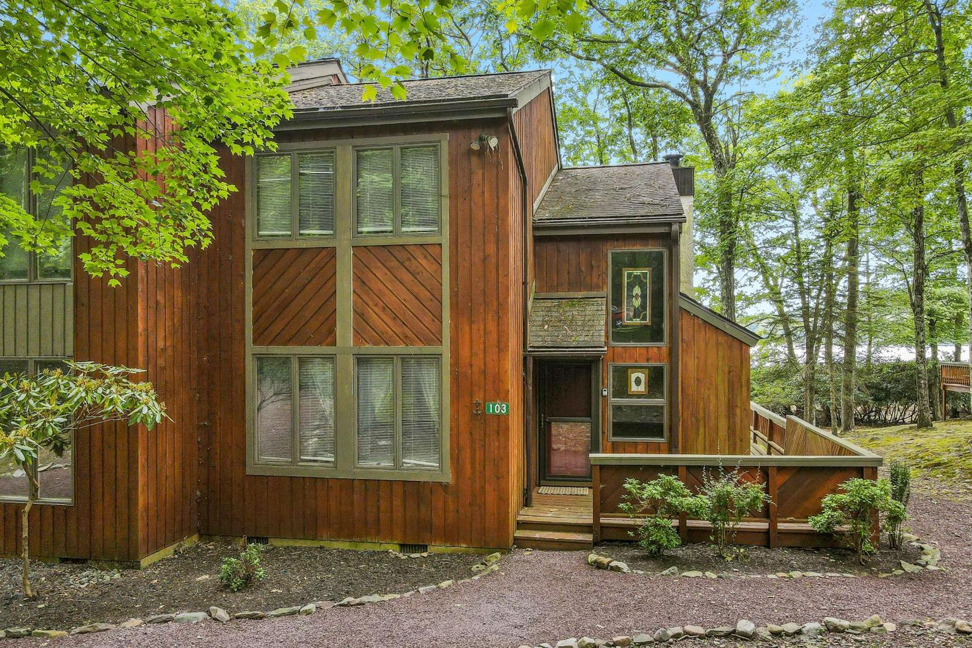 Big Boulder Lake Townhome レイク・ハーモニー エクステリア 写真
